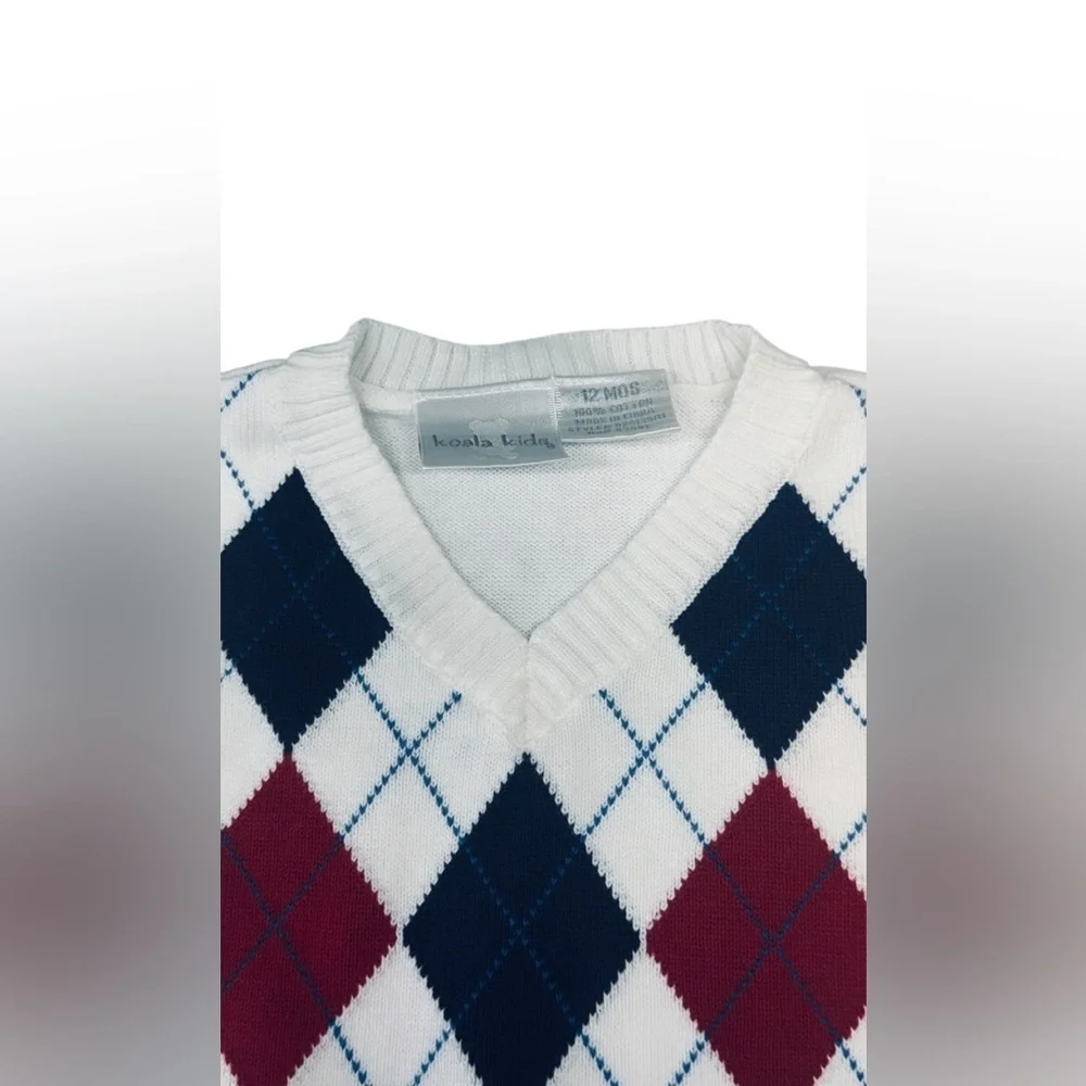 Koala Kids Sweater Vest – Size 12 Months
